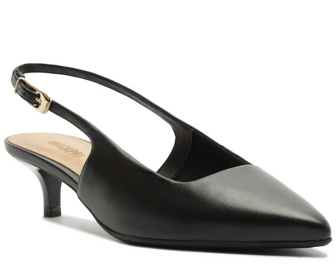 Scarpin Salto Fino Preto