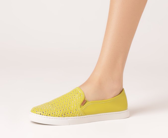 Tênis Slip On Ana Verde