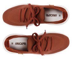 Tênis Sporty Malha Knit Marrom