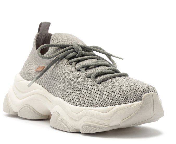 Tênis Runner Knit Cinza