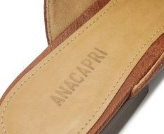 Mule Branca Bridão Essencial Marrom