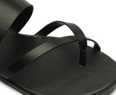Rasteira Minimal Chic Preta
