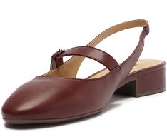 Sapatilha Salto Bloco Chanel Classy Roxa