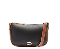 Bolsa Tiracolo Pequena Cápsula Preta
