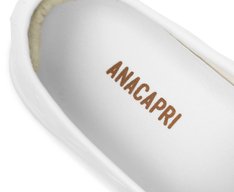 Tênis Slip On Sola Alta Liso Branco
