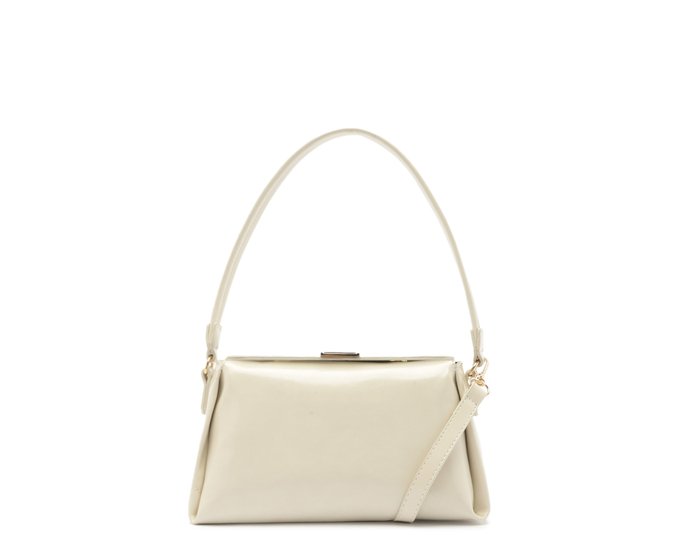 Bolsa Tiracolo Média Moderna Branca