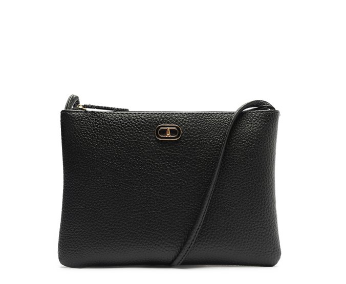 Bolsa Tiracolo Pequena Clássica Preta