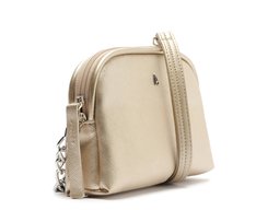 Bolsa Tiracolo Pequena Soft Dourada