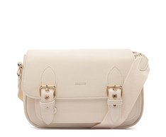 Bolsa Tiracolo Media Satchel Bege