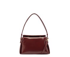 Bolsa Tiracolo Média Moderna Vermelha