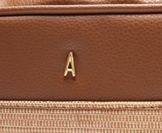 Bolsa Crossbody Média Marrom Natural Barbicacho