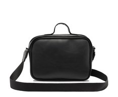 Bolsa Tiracolo Média Bolso Frontal Preta