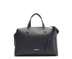 Bolsa Tote Média Maxxi Arredondada Preta