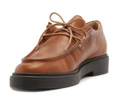 Mocassim Oxford Amarração Marrom