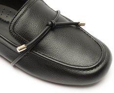 Mocassim Laço Preto