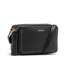 Bolsa Tiracolo Pequena Retangular Preta