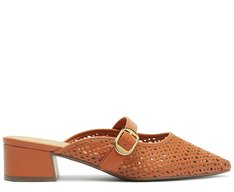 Sandália Mule Fivela Ana Laranja