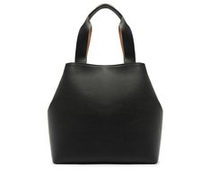Bolsa Shopping Grande Maxi Porta-Cartão Preta