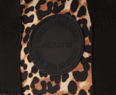Mochila Grande Estruturada Quadrada Animal Print