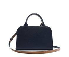 Bolsa Tote Média Estruturada Bag Charm Preta