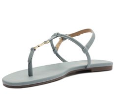 Sandália Slim Metal A Azul