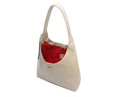 Bolsa Shopping Grande Boho Porta Cartão Branca