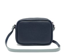 Bolsa Tiracolo Pequena Chaveiro Removível Azul