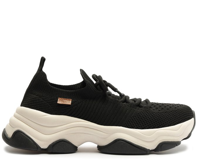 Tênis Runner Knit Preto