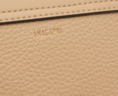 Bolsa Tiracolo Média Lisa Bege