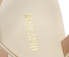 Sandália Rasteira Tachas Like Branca