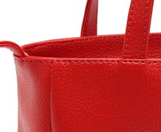 Bolsa Tote Média Work Vermelha