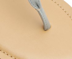 Sandália Slim Trançada Azul