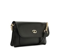 Bolsa Tiracolo Pequena Aurora Preta