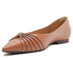 Sapatilha Tiras Na Gáspea Marrom