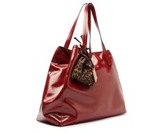 Bolsa Shopping Grande Eco Tec Vermelha