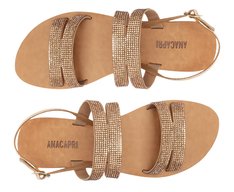 Sandália Glam Classic Dourada