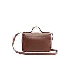 Bolsa Tiracolo Pequena Santangela Marrom Caramel