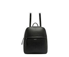 Mochila Média Zíper Básica Preta