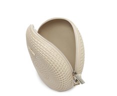 Crossbody Nude Redonda Texturizada