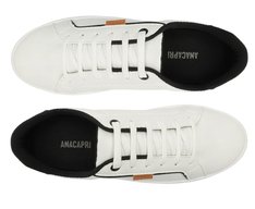 Tênis Casual Deb Branco E Preto