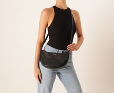 Bolsa Tiracolo Média Era Preta
