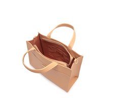 Bolsa Tote Média Work Bege
