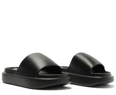 Chinelo Nuvem Plataforma Injetado Preto