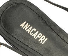 Sapatilha Slingback Maxi Tachas Preta