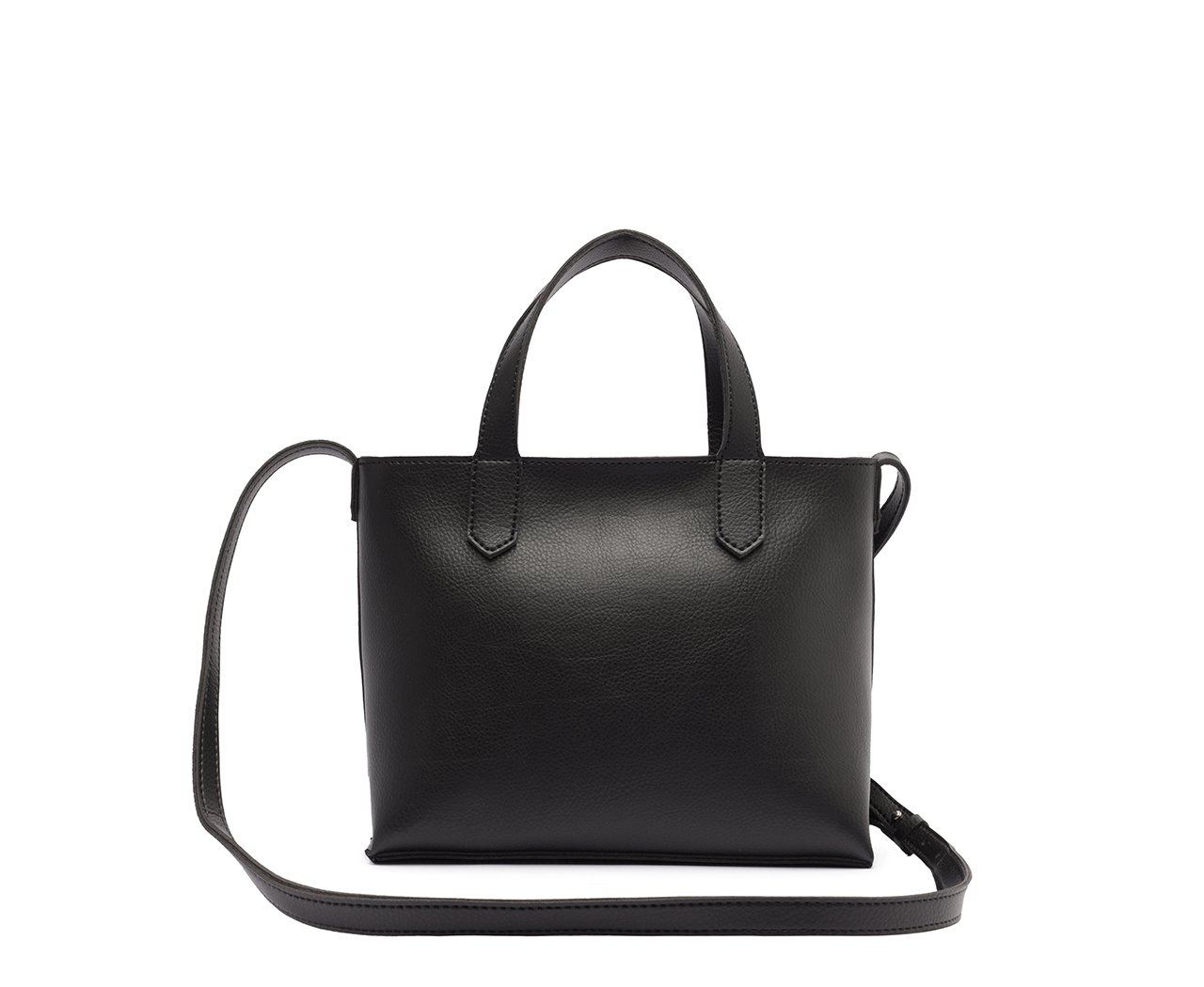 Bolsa Tote Média Nixx Monocolor Preta | Anacapri