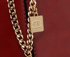 Bolsa Shopping Grande Madri Chaveiro Vermelha