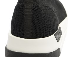 Tênis Preto Knit Detalhamento Sola Preto Louise