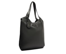 Bolsa Shopping Grande Costura Ornamental Preta