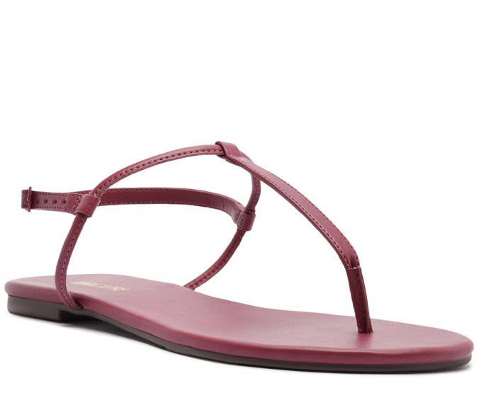 Sandália Rasteira Slim Roxo