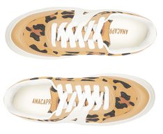 Tênis Sola Alta New Ana Onça Animal Print
